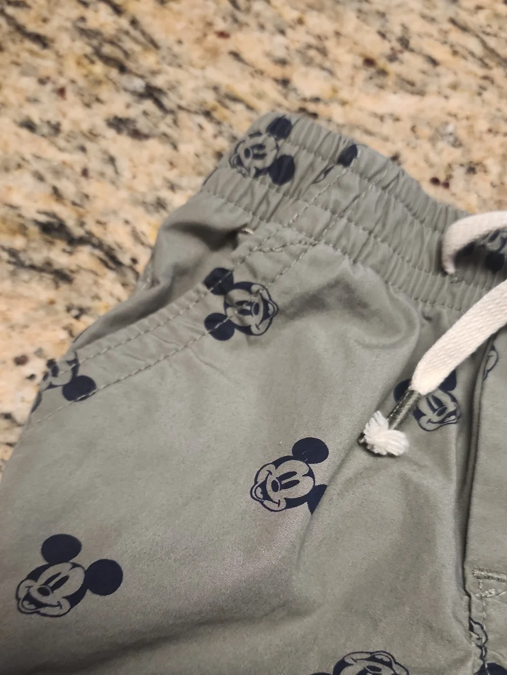 BabyGap Baby Boy Mickey Shorts, Size 12-18 , Pre-owned But VGUC